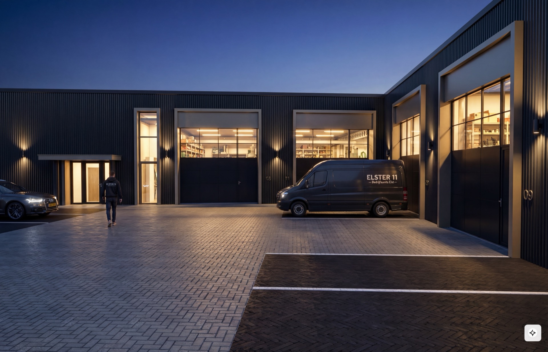 ELSTER 11 bedrijfsunit met laadruimte